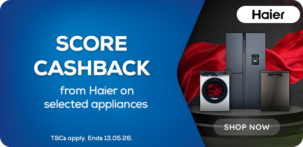 B2C Promo Block - 15.04-13.05 Haier upto £100 Cashback - 869crb3c9